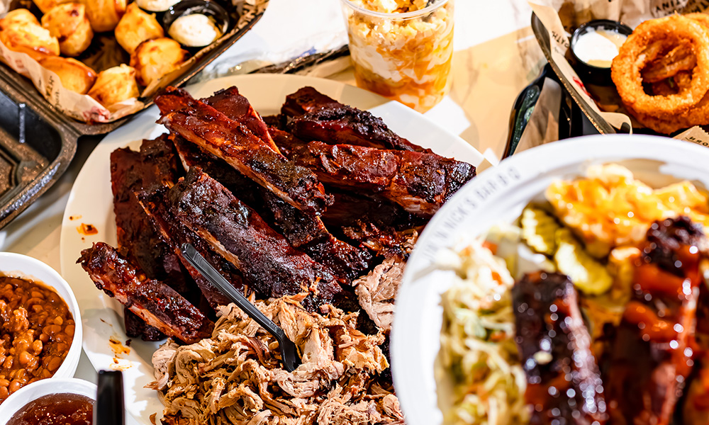 image of a bbq spread